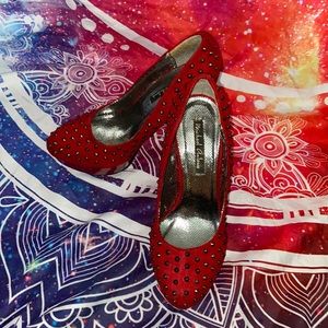 Red Studded heels